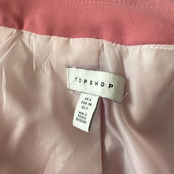 TOP SHOP rose pink blazer - Picture 5 of 9